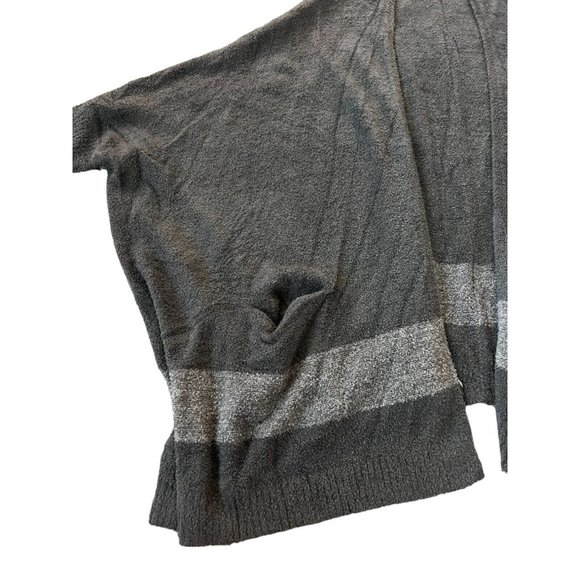 Barefoot Dreams Cozychic Womens Gray Cardigan Sweater Cliffside Wrap One… - Picture 4 of 8